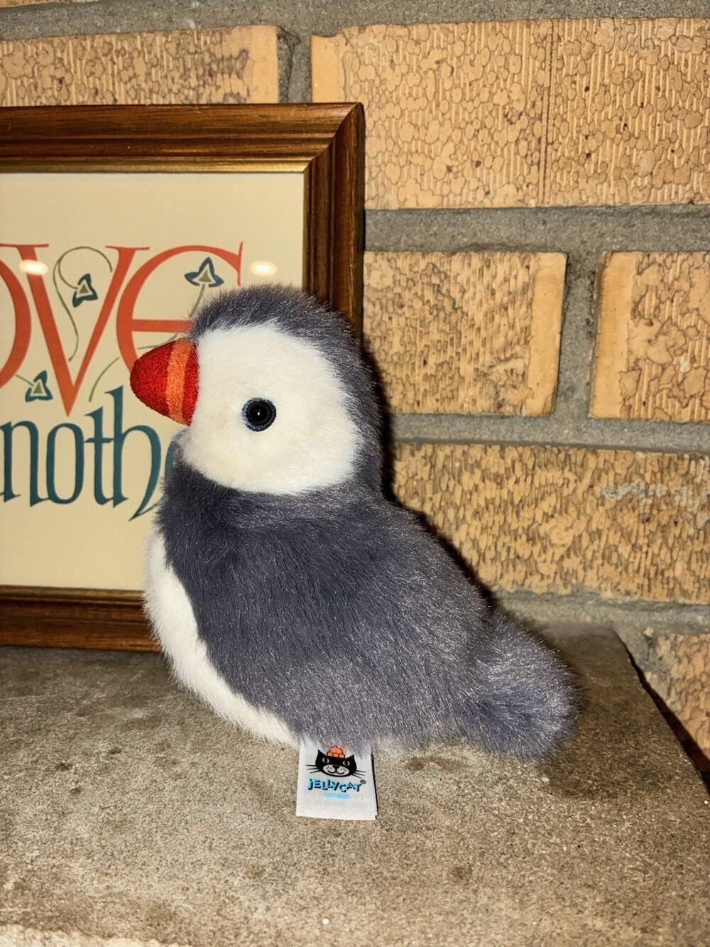Jellycat Birdling Puffin Baby Plush Toy Stuffed Animal Soft Retired 4in EUC